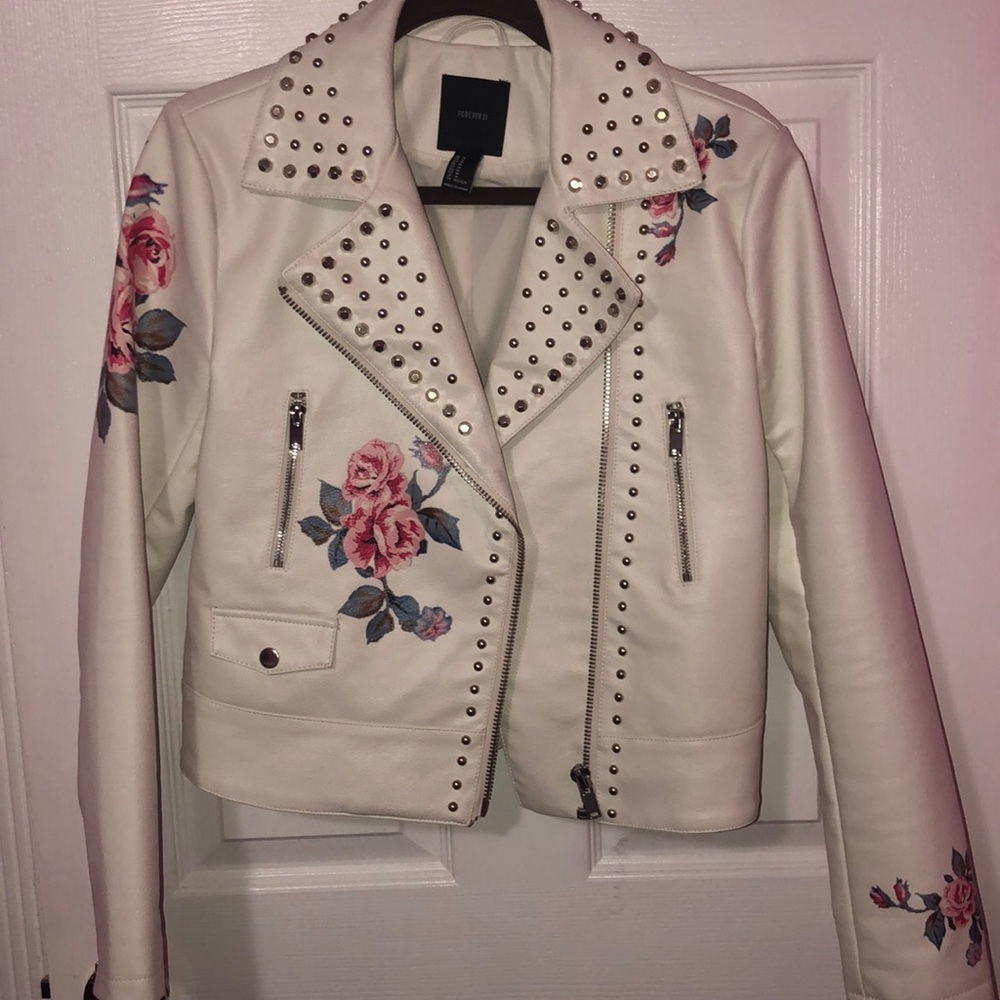 Forever 21 studded jacket
